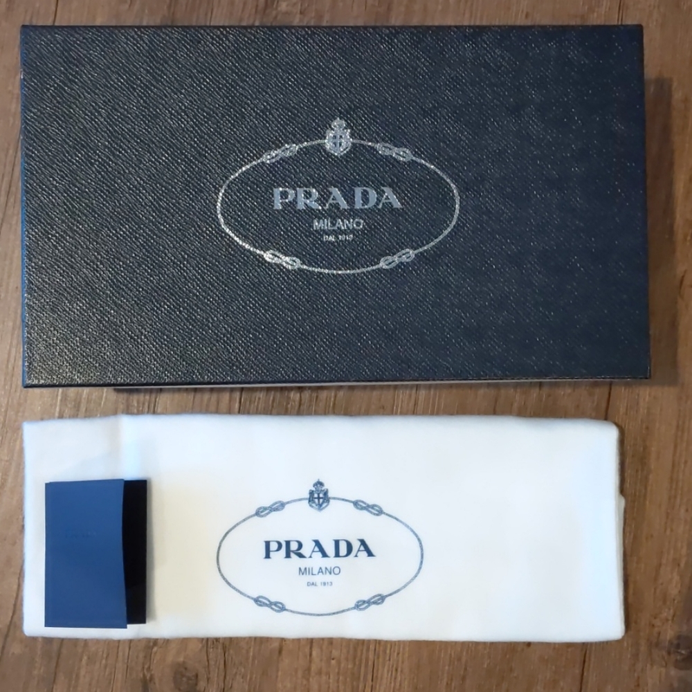 Empty PRADA shoe box